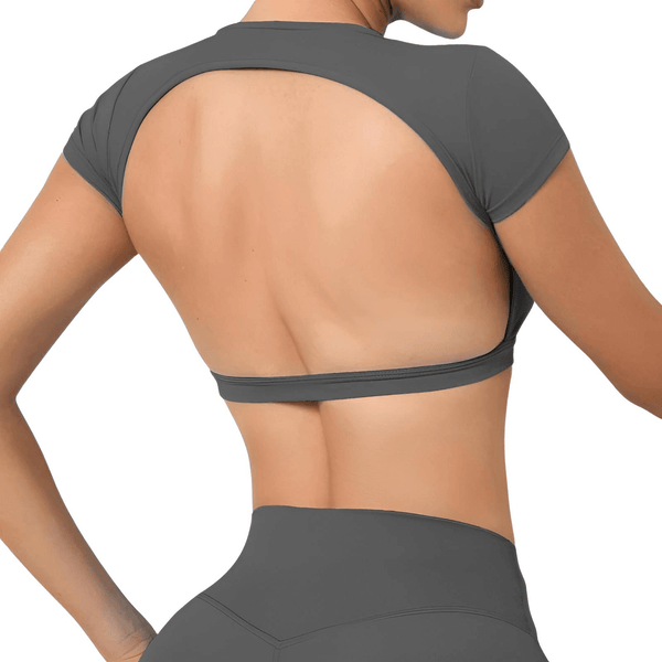 Shop Drestiny for trendy workout sportswear like backless crop tops. Get discounts up to 50% off women's activewear, plus free shipping and tax covered!
