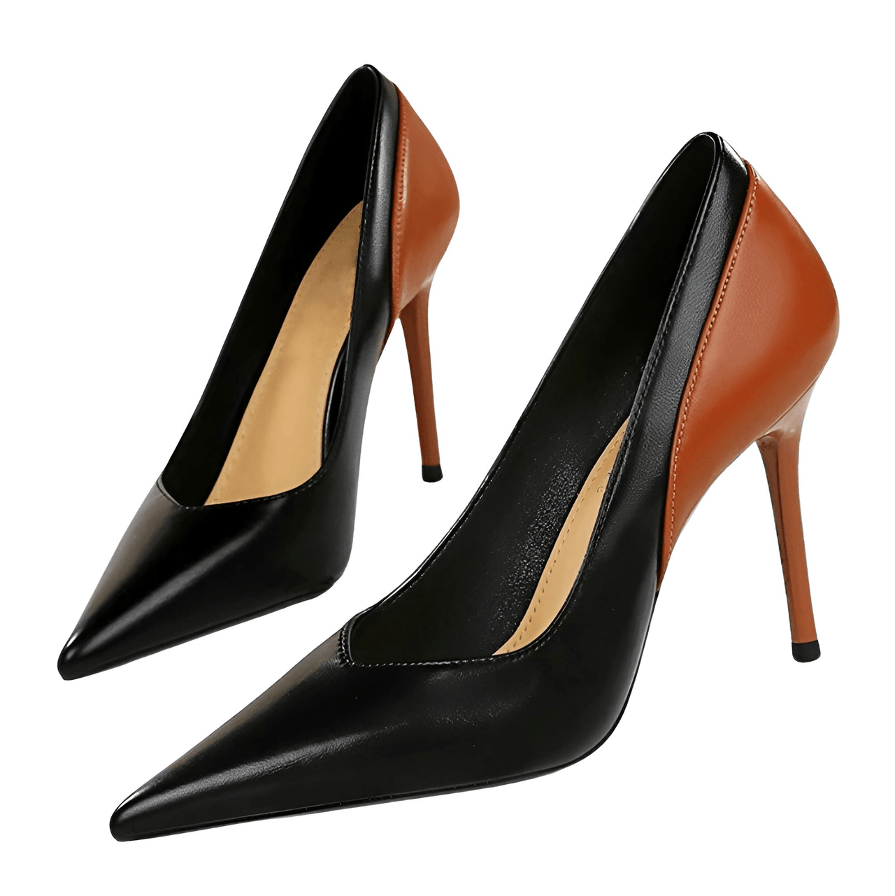 Spring Autumn Pointed Toe Woman Pumps Thin Heel Fashion Office Ladies Shoes, Drestiny, Pumps, Heels, High Heels, United States, Australia, United Kingdom, Brown, Black, Apricot, 3, 4, 5, 6, 7, 8, 9, 10, 11, 12, FR, shopdrestiny.com