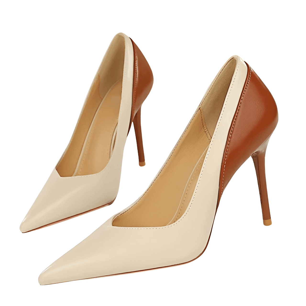 Spring Autumn Pointed Toe Woman Pumps Thin Heel Fashion Office Ladies Shoes, Drestiny, Pumps, Heels, High Heels, United States, Australia, United Kingdom, Brown, Black, Apricot, 3, 4, 5, 6, 7, 8, 9, 10, 11, 12, FR, shopdrestiny.com