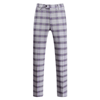 Thumbnail for Spring Men's Striped Suit Pants Men's Fashion Slim Trousers Wedding Party Dress Pants Men, Drestiny, Grey Pink, Grey Purple, Red Blue, M, L, XL, XXL, 3XL, 4XL, 5XL, 6XL, United States, USA, Canada, Australia, New Zealand, United Kingdom, UK, Pinstripe suit pants men, men's striped dress pants, Striped formal trousers men, Men's grey striped suit pants, Men's slim fit striped suit pants, shopdrestiny.com