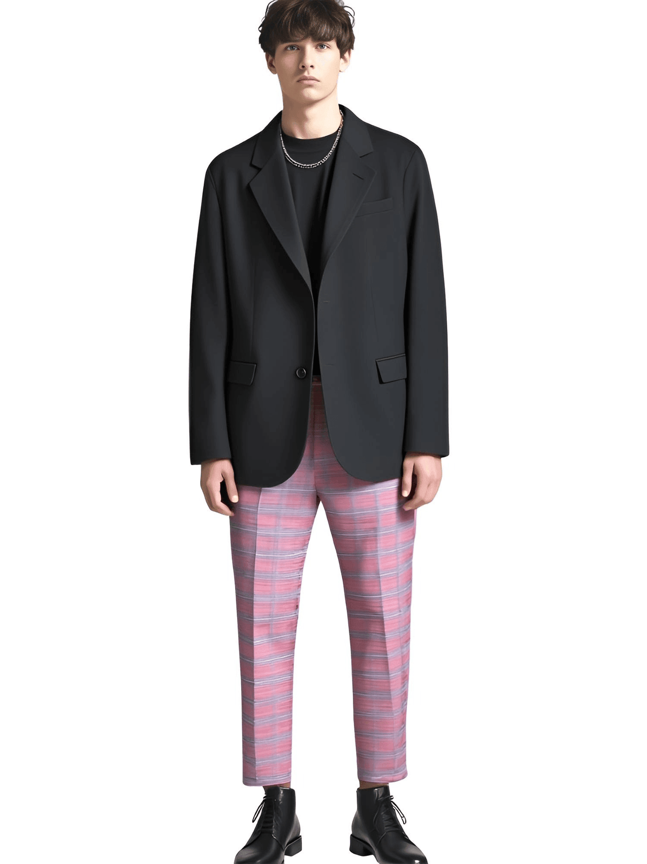 Spring Men's Striped Suit Pants Men's Fashion Slim Trousers Wedding Party Dress Pants Men, Drestiny, Grey Pink, Grey Purple, Red Blue, M, L, XL, XXL, 3XL, 4XL, 5XL, 6XL, United States, USA, Canada, Australia, New Zealand, United Kingdom, UK, Pinstripe suit pants men, men's striped dress pants, Striped formal trousers men, Men's plaid suit pants, Men's slim fit striped suit pants, shopdrestiny.com