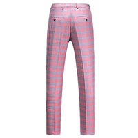 Thumbnail for Spring Men's Striped Suit Pants Men's Fashion Slim Trousers Wedding Party Dress Pants Men, Drestiny, Grey Pink, Grey Purple, Red Blue, M, L, XL, XXL, 3XL, 4XL, 5XL, 6XL, United States, USA, Canada, Australia, New Zealand, United Kingdom, UK, Pinstripe suit pants men, men's striped dress pants, Striped formal trousers men, Men's plaid suit pants, Men's slim fit striped suit pants, shopdrestiny.com