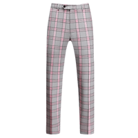 Thumbnail for Spring Men's Striped Suit Pants Men's Fashion Slim Trousers Wedding Party Dress Pants Men, Drestiny, Grey Pink, Grey Purple, Red Blue, M, L, XL, XXL, 3XL, 4XL, 5XL, 6XL, United States, USA, Canada, Australia, New Zealand, United Kingdom, UK, Pinstripe suit pants men, men's striped dress pants, Striped formal trousers men, Men's grey striped suit pants, Men's slim fit striped suit pants, shopdrestiny.com