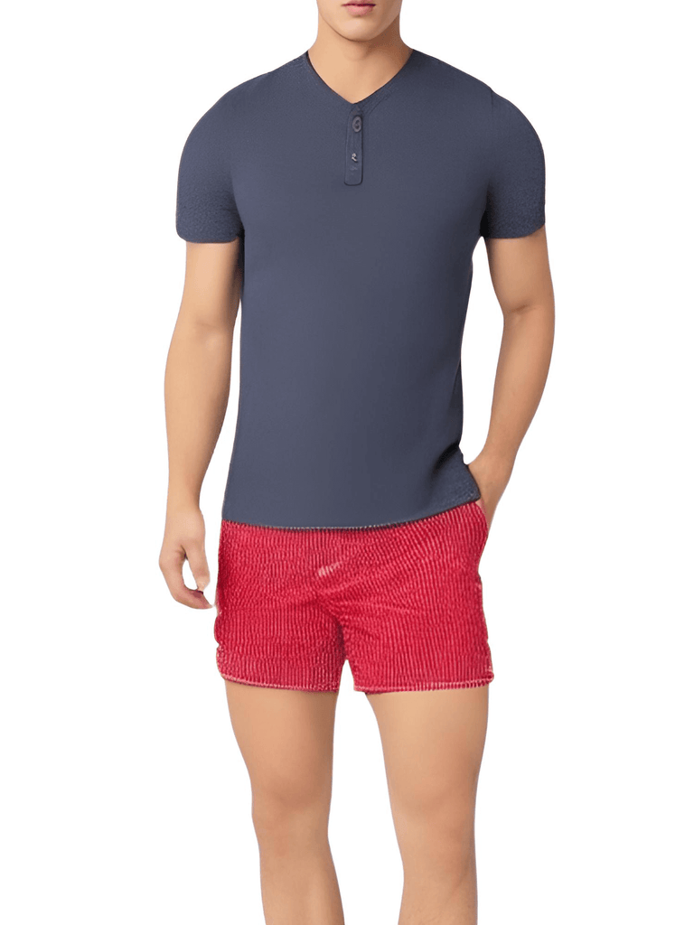 Don't miss out on the hottest red summer shorts for men at Drestiny. Save big with discounts up to 50% off, free shipping, and tax covered!