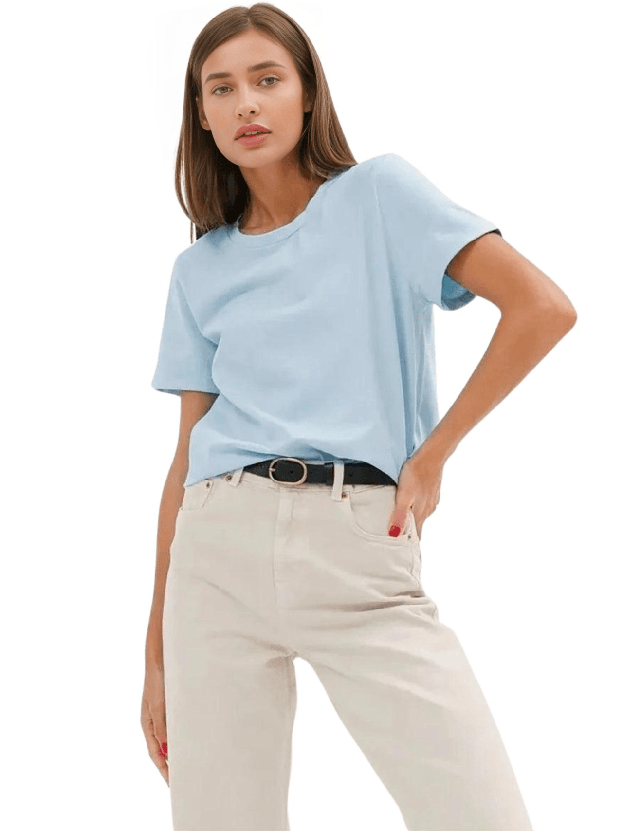 Summer 100% Cotton Women's T-Shirt 230g/㎡ -, T-Shirts , Drestiny , Apricot, Australia, Black, Canada, Casual Shirts, Dark Blue, FR, Gender_Women, Green, Khaki, L, Light Purple, Light Yellow, M, Navy, New Zealand, Red, Short Sleeves, T-Shirts, United Kingdom, United States, White, XL, XXL, XXXL , Drestiny , www.shopdrestiny.com