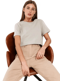 Thumbnail for Summer 100% Cotton Women's T-Shirt 230g/㎡ -, T-Shirts , Drestiny , Apricot, Australia, Black, Canada, Casual Shirts, Dark Blue, FR, Gender_Women, Green, Khaki, L, Light Purple, Light Yellow, M, Navy, New Zealand, Red, Short Sleeves, T-Shirts, United Kingdom, United States, White, XL, XXL, XXXL , Drestiny , www.shopdrestiny.com