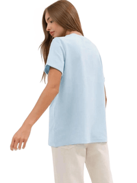 Thumbnail for Summer 100% Cotton Women's T-Shirt 230g/㎡ -, T-Shirts , Drestiny , Apricot, Australia, Black, Canada, Casual Shirts, Dark Blue, FR, Gender_Women, Green, Khaki, L, Light Purple, Light Yellow, M, Navy, New Zealand, Red, Short Sleeves, T-Shirts, United Kingdom, United States, White, XL, XXL, XXXL , Drestiny , www.shopdrestiny.com
