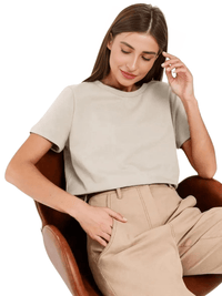 Thumbnail for Summer 100% Cotton Women's T-Shirt 230g/㎡ -, T-Shirts , Drestiny , Apricot, Australia, Black, Canada, Casual Shirts, Dark Blue, FR, Gender_Women, Green, Khaki, L, Light Purple, Light Yellow, M, Navy, New Zealand, Red, Short Sleeves, T-Shirts, United Kingdom, United States, White, XL, XXL, XXXL , Drestiny , www.shopdrestiny.com