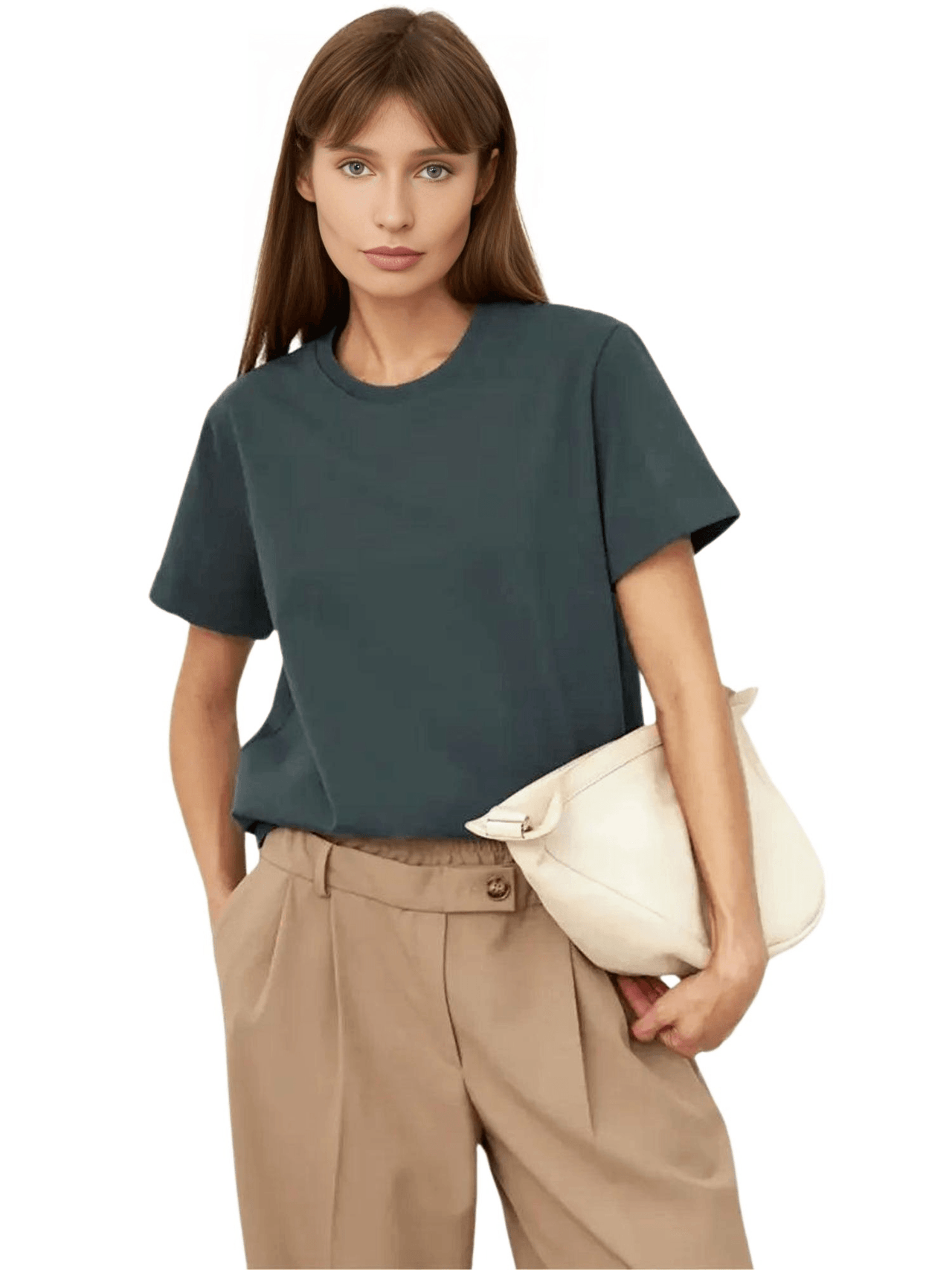 Summer 100% Cotton Women's T-Shirt 230g/㎡ -, T-Shirts , Drestiny , Apricot, Australia, Black, Canada, Casual Shirts, Dark Blue, FR, Gender_Women, Green, Khaki, L, Light Purple, Light Yellow, M, Navy, New Zealand, Red, Short Sleeves, T-Shirts, United Kingdom, United States, White, XL, XXL, XXXL , Drestiny , www.shopdrestiny.com