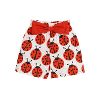 Thumbnail for Summer Girl's Adorable Ladybug Outfit 2pcs Set for Baby Girls Sleeveless T-Shirt + Causal Shorts Infant Newborn Baby Girl Clothes