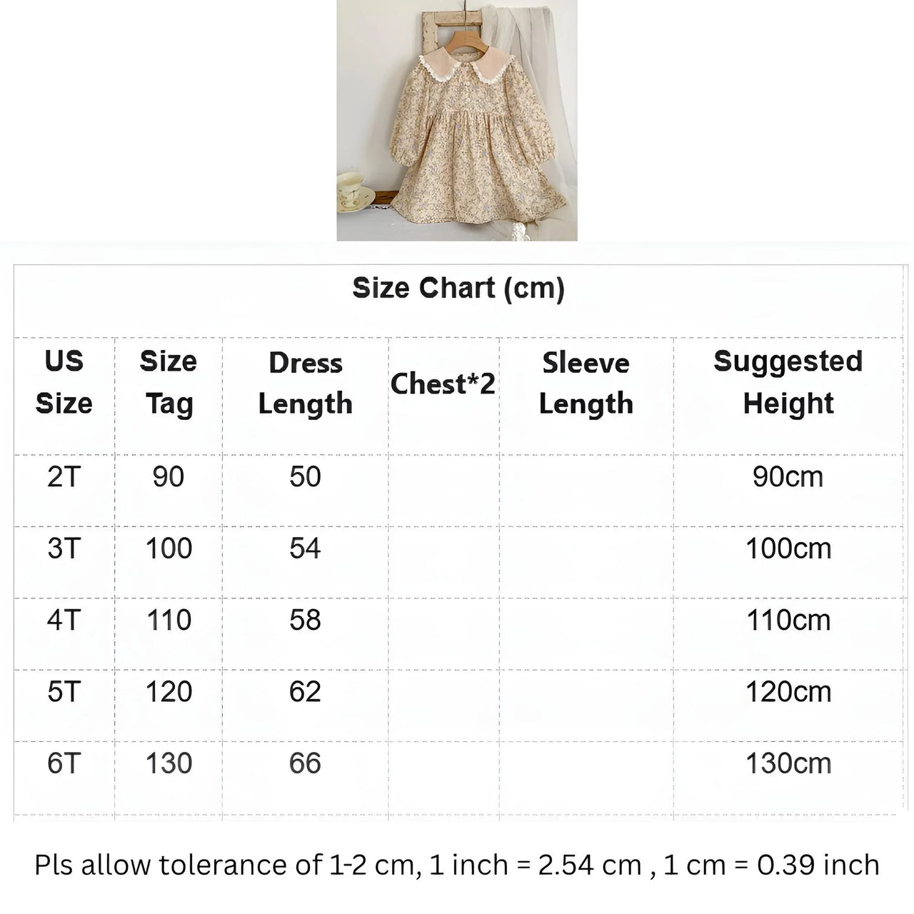Sweet Girl's Long-Sleeve Vintage Dress Baby Girls Doll Collar Dress Children's Dress, Drestiny, Dresses, Midi Dresses, Long Sleeves, 2T, 3T, 4T, 5T, 6T, United States, USA, Canada, Australia, New Zealand, United Kingdom, UK, girls vintage dress, long sleeve girls dress, prairie dress for girls, girls cottagecore dress, girls floral dress long sleeve, vintage style dress girls, long sleeve girls frock, children's prairie dress, girls smocked dress long sleeve, brown, blue, red, white, shopdrestiny.com