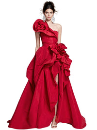 Thumbnail for The Signature Dahlia: Custom Satin Couture Gown