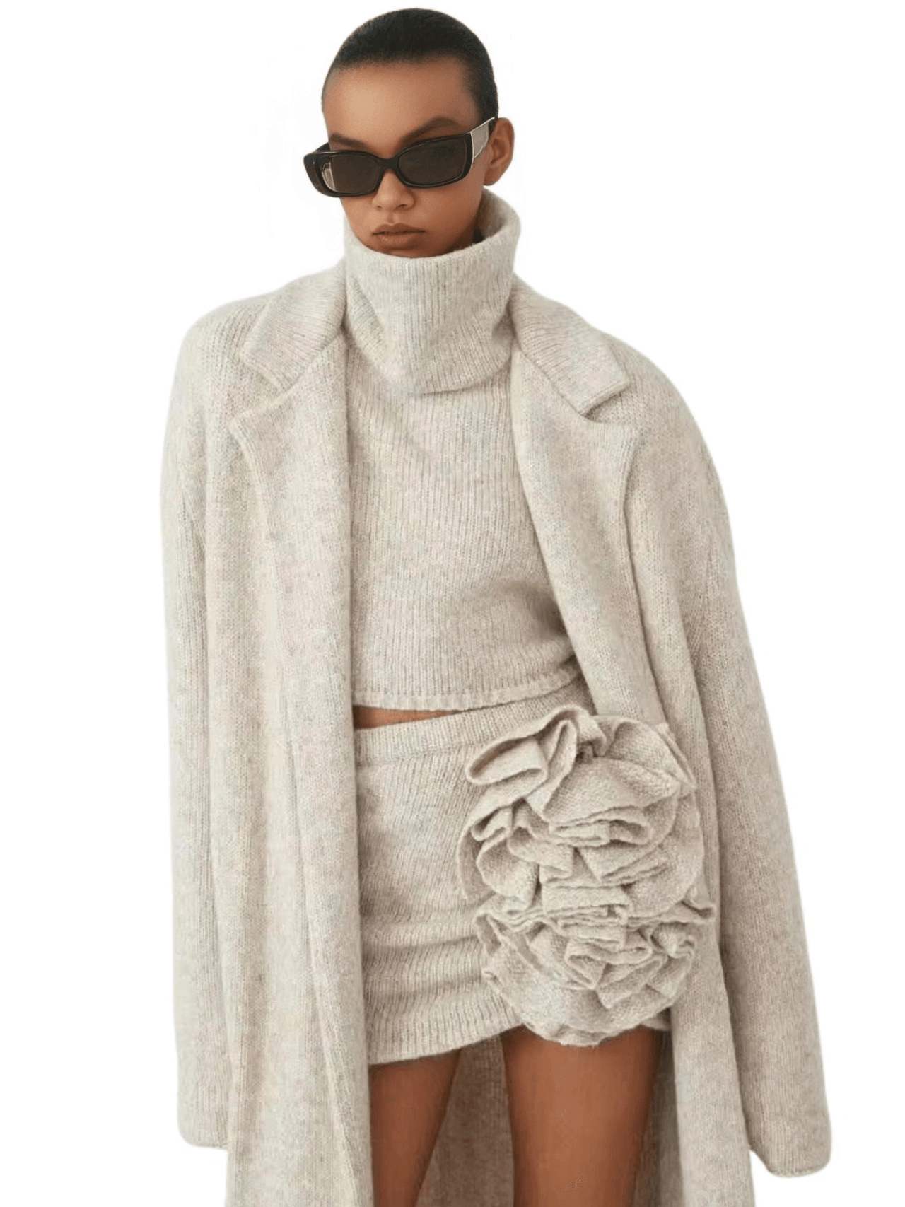 Three-Piece Set For Women Lapel Long Sleeve Coat High Neck Vest High Waist Spliced Appliques Skirt Chic Sets Female, Drestiny, Sets, Skirt Sets, Skirts, Mini Skirts, Turtlenecks, Dress Shirts, Casual Shirts, Sleeveless, Jackets, Cardigans, Long Sleeves, Beige, Apricot, S, M, L, XL, United States, USA, Canada, Australia, New Zealand, United Kingdom, UK, 3 piece sets women, three piece outfits for women, 3 piece clothing sets, matching 3 piece sets women, women's 3 piece sets, shopdrestiny.com