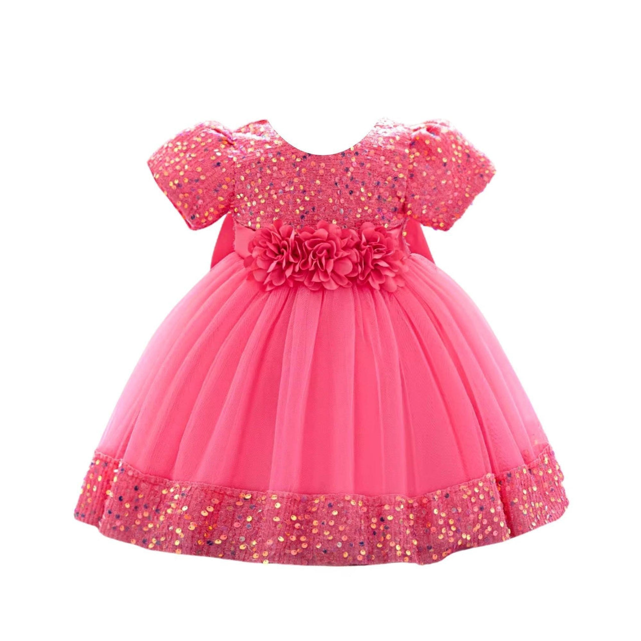 Toddler Girls 1st Birthday Dress Bow Cute Baby Baptism Gown Kids Wedding Party Elegant Princess Christmas Dress -, Dress , Drestiny , 0M, 12M, 24M, 2T, 3T, 6M, Avocado Green, Black, Brown, Champagne, Dark Green, Dark Pink, Dark Red, Dresses, Girls, Gold, Green, Grey, Ivory, Light Green, Mini Dresses, Mint Green, Pink, Purple, Red, Short Sleeves, Yellow , Drestiny , www.shopdrestiny.com