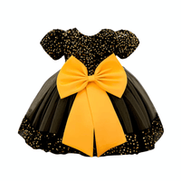 Thumbnail for Toddler Girls 1st Birthday Dress Bow Cute Baby Baptism Gown Kids Wedding Party Elegant Princess Christmas Dress -, Dress , Drestiny , 0M, 12M, 24M, 2T, 3T, 6M, Avocado Green, Black, Brown, Champagne, Dark Green, Dark Pink, Dark Red, Dresses, Girls, Gold, Green, Grey, Ivory, Light Green, Mini Dresses, Mint Green, Pink, Purple, Red, Short Sleeves, Yellow , Drestiny , www.shopdrestiny.com