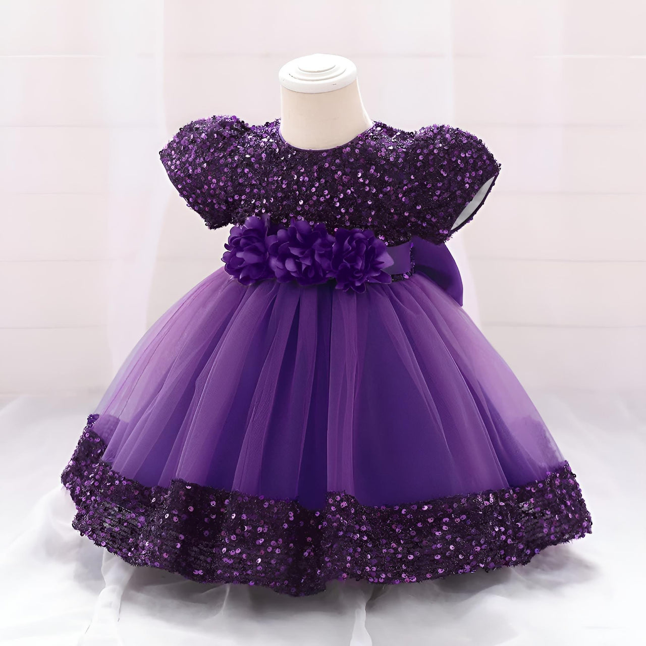 Toddler Girls 1st Birthday Dress Bow Cute Baby Baptism Gown Kids Wedding Party Elegant Princess Christmas Dress -, Dress , Drestiny , 0M, 12M, 24M, 2T, 3T, 6M, Avocado Green, Black, Brown, Champagne, Dark Green, Dark Pink, Dark Red, Dresses, Girls, Gold, Green, Grey, Ivory, Light Green, Mini Dresses, Mint Green, Pink, Purple, Red, Short Sleeves, Yellow , Drestiny , www.shopdrestiny.com