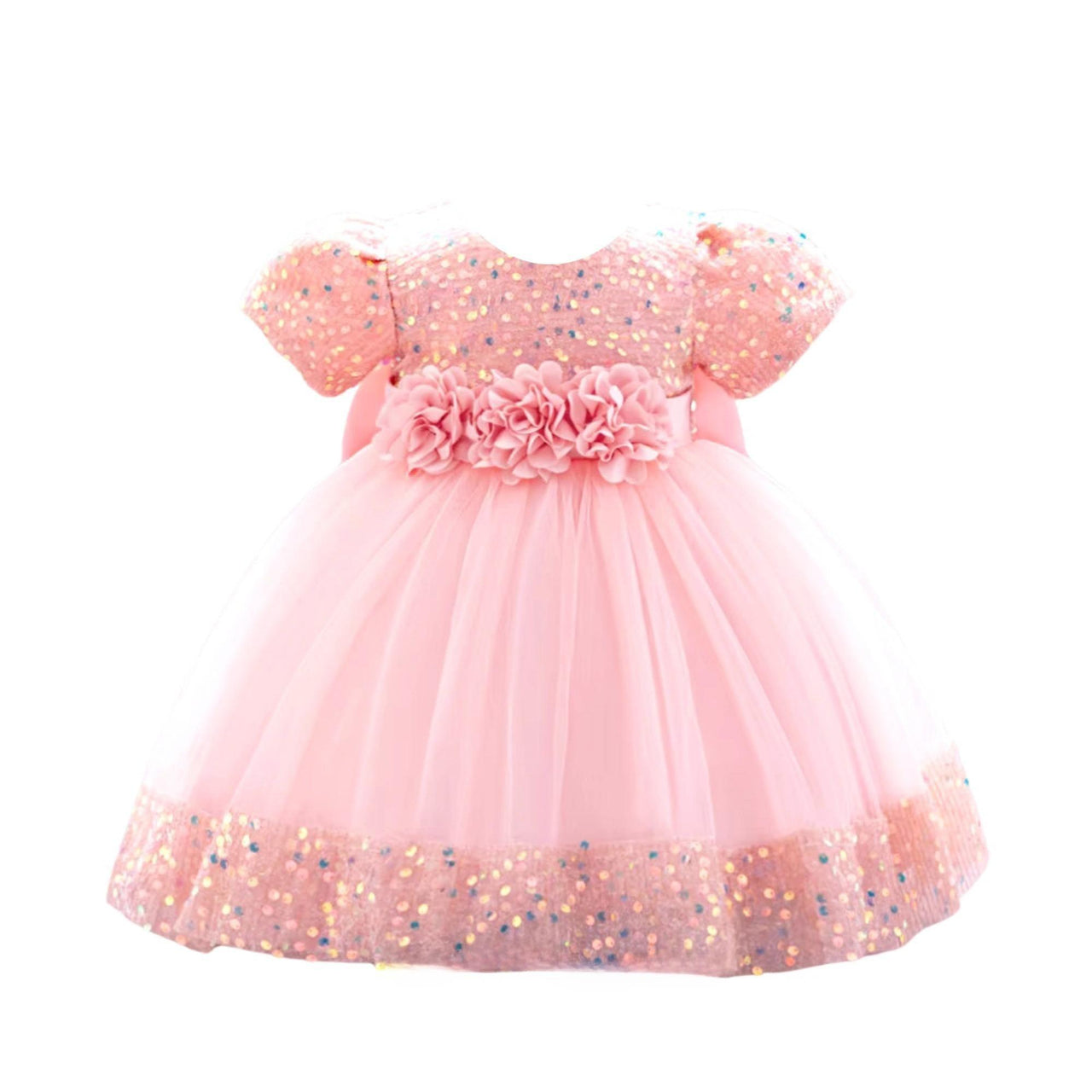 Toddler Girls 1st Birthday Dress Bow Cute Baby Baptism Gown Kids Wedding Party Elegant Princess Christmas Dress -, Dress , Drestiny , 0M, 12M, 24M, 2T, 3T, 6M, Avocado Green, Black, Brown, Champagne, Dark Green, Dark Pink, Dark Red, Dresses, Girls, Gold, Green, Grey, Ivory, Light Green, Mini Dresses, Mint Green, Pink, Purple, Red, Short Sleeves, Yellow , Drestiny , www.shopdrestiny.com