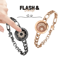 Thumbnail for Touch Light Up & Vibrate Long Distance Love Bracelets For Couples Long Distance Relationship Gifts Smart Sun & Moon Love Bracelets, Drestiny, Gifts, Long Distance Relationships, Drestiny, Bracelets, Sets, Couple Bracelets, United States, Australia, United Kingdom, Black, Gold, Silver, shopdrestiny.com