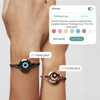 Thumbnail for Touch Light Up & Vibrate Long Distance Love Bracelets For Couples Long Distance Relationship Gifts Smart Sun & Moon Love Bracelets, Drestiny, Gifts, Long Distance Relationships, Drestiny, Bracelets, Sets, Couple Bracelets, United States, Australia, United Kingdom, Black, Gold, Silver, shopdrestiny.com