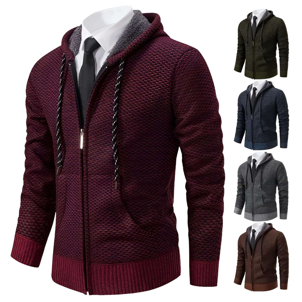 Trendy Knit Cardigan Sweater Coats For Men
