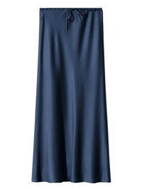 Thumbnail for Trendy High Waist A Line Long Satin Skirts For Women -, Skirts, Drestiny, Australia, Brown, Chocolate, Grey, Black, Beige, Dark Green, Army Green, Navy Blue, Blue Grey, Wine Red, Champagne, FR, Grey, L, M, New Zealand, S, Skirts, United Kingdom, United States, XL, Drestiny, long satin skirt, satin maxi skirt, silk satin skirt, satin slip skirt maxi, navy satin maxi skirt, www.shopdrestiny.com