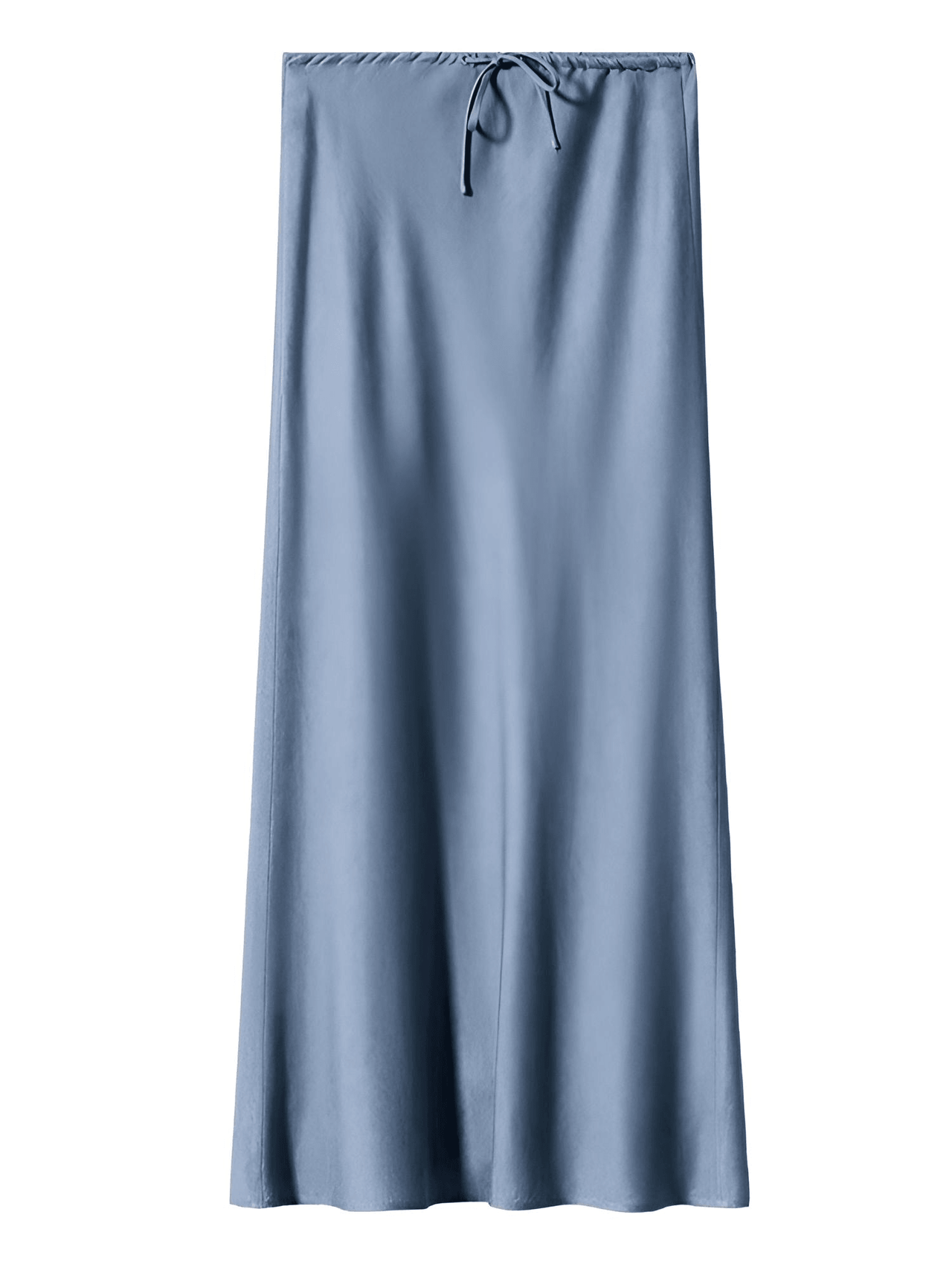 Trendy High Waist A Line Long Satin Skirts For Women -, Skirts, Drestiny, Australia, Brown, Chocolate, Grey, Black, Beige, Dark Green, Army Green, Navy Blue, Blue Grey, Wine Red, Champagne, FR, Grey, L, M, New Zealand, S, Skirts, United Kingdom, United States, XL, Drestiny, long satin skirt, satin maxi skirt, silk satin skirt, satin slip skirt maxi, blue satin maxi skirt, www.shopdrestiny.com