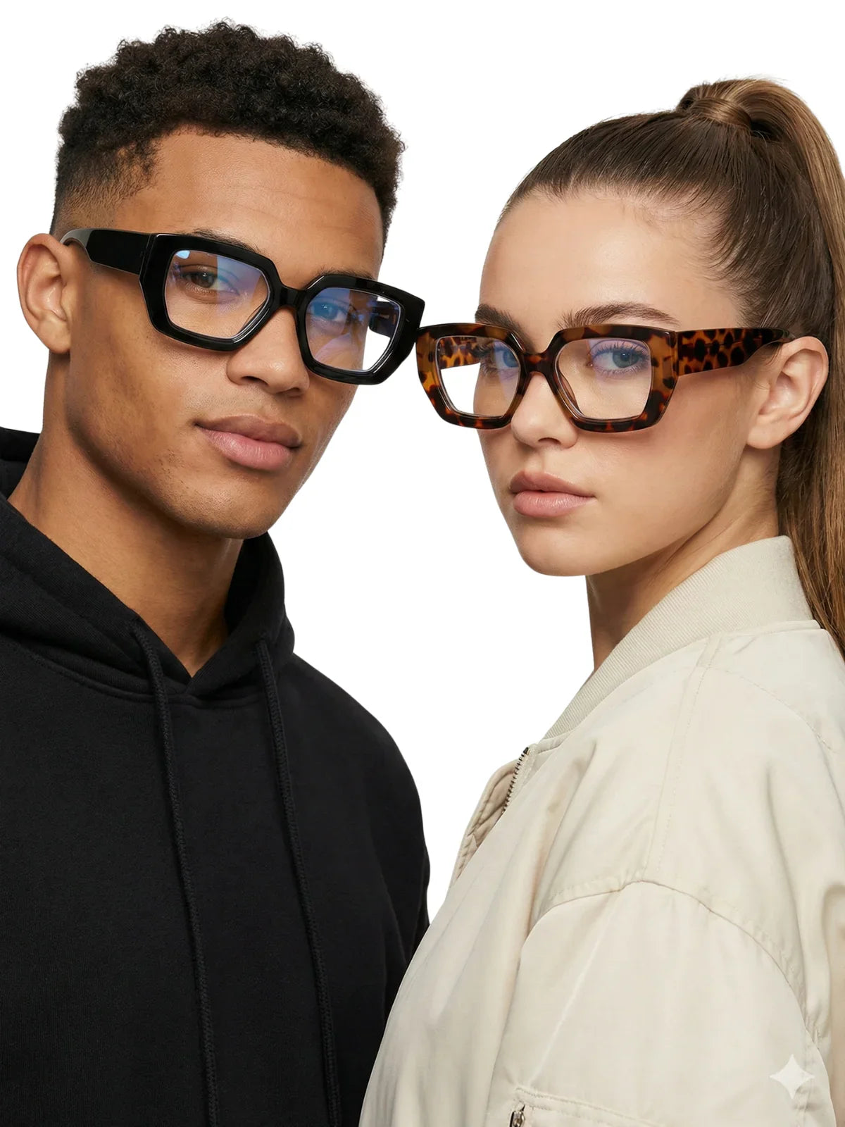 Trendy Prescription Reading Glasses Frame Oversized