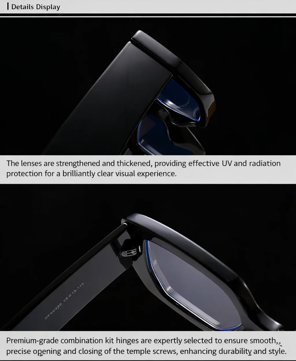 Trendy Prescription Reading Glasses Frame Oversized