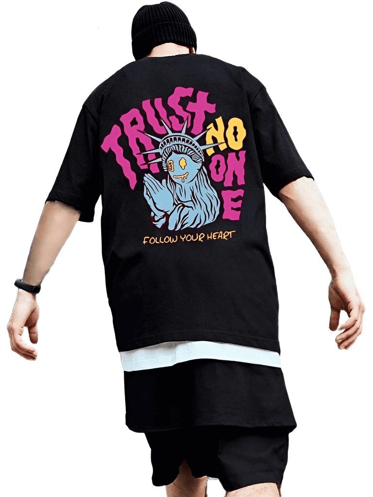 Get the trendy "Trust No One" T Shirt for Men at Drestiny. Enjoy free shipping & tax covered! Seen on FOX/NBC/CBS. Save up to 50%!