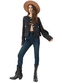Thumbnail for Tweed Jacket Women's - In 6 Colors! -, Jackets , Drestiny , Australia, Black, Brown, Green, Jackets, L, Light Green, M, New Zealand, Red, S, United Kingdom, United States, White, XS , Drestiny , www.shopdrestiny.com