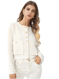 Thumbnail for Tweed Jacket Women's - In 6 Colors! -, Jackets , Drestiny , Australia, Black, Brown, Green, Jackets, L, Light Green, M, New Zealand, Red, S, United Kingdom, United States, White, XS , Drestiny , www.shopdrestiny.com