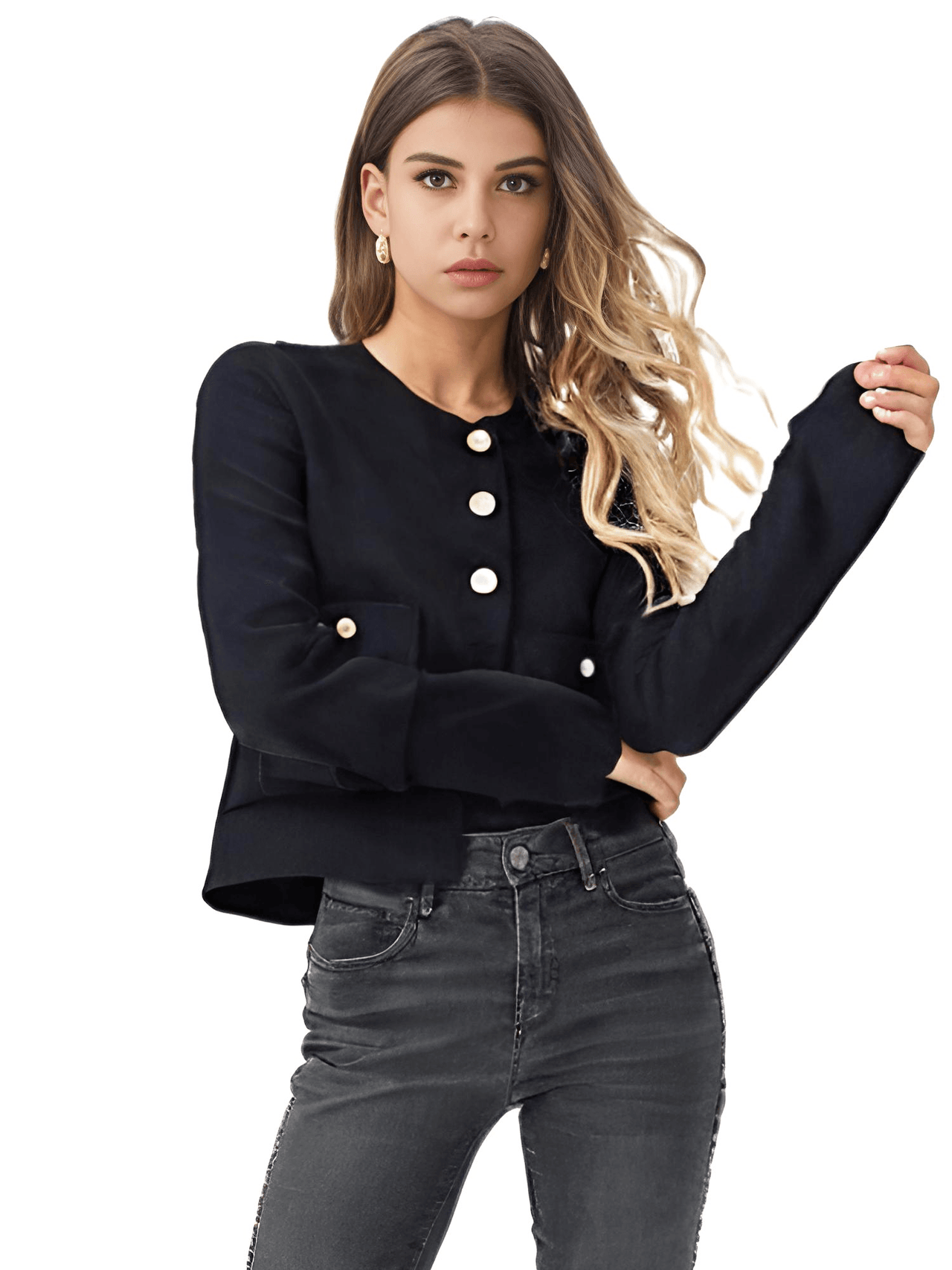 Tweed Jacket Women's - In 6 Colors! -, Jackets , Drestiny , Australia, Black, Brown, Green, Jackets, L, Light Green, M, New Zealand, Red, S, United Kingdom, United States, White, XS , Drestiny , www.shopdrestiny.com
