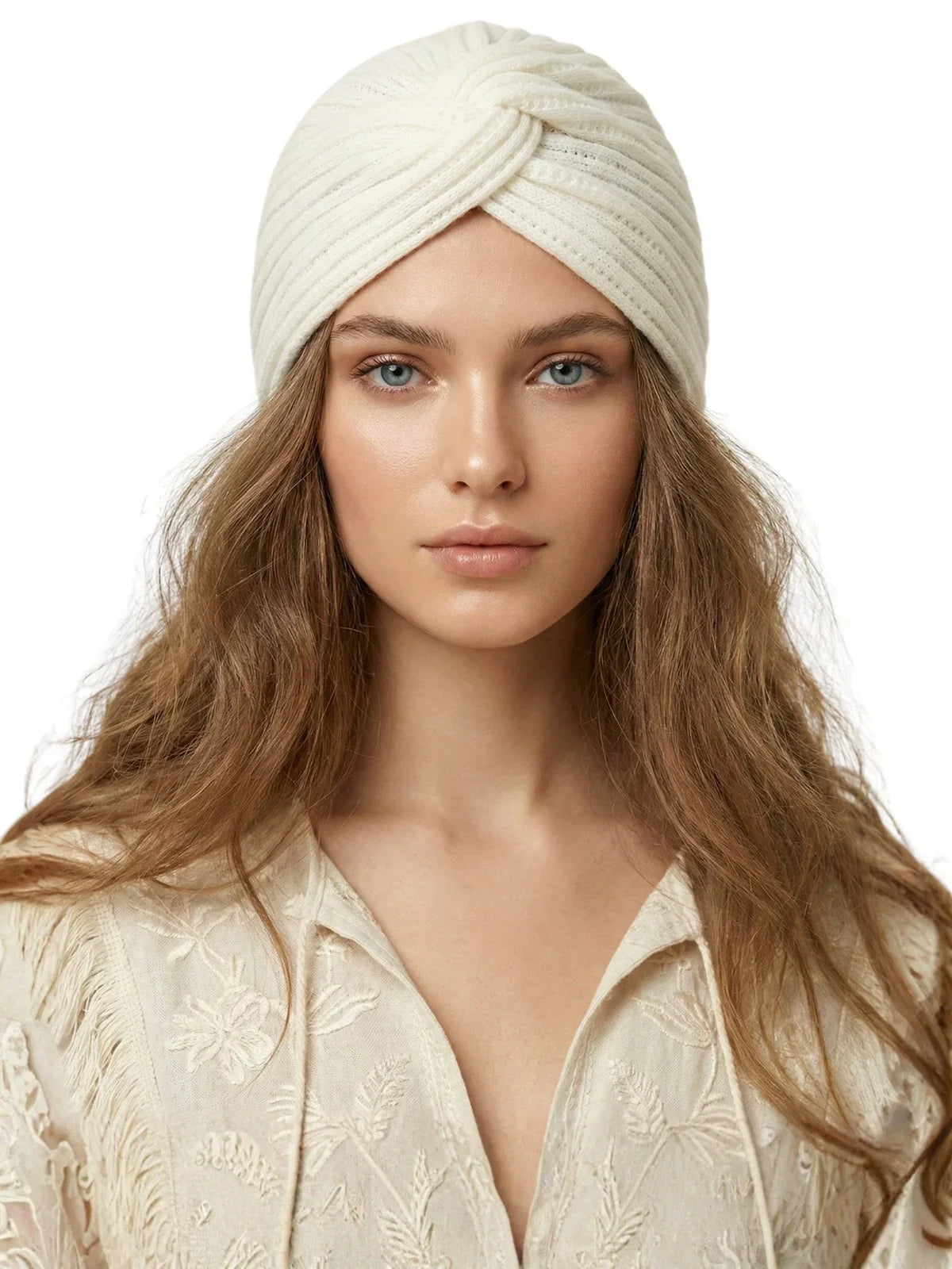 Twisted Knit Boho Hat