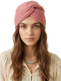 Thumbnail for Twisted Knit Boho Hat