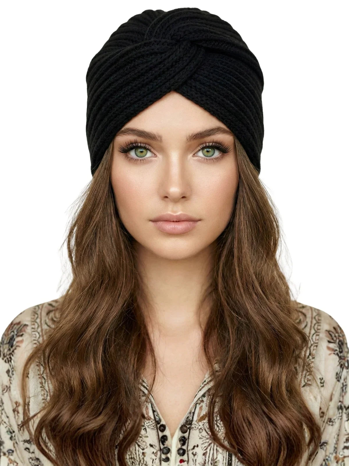 Twisted Knit Boho Hat