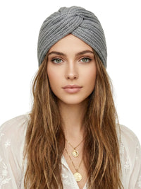 Thumbnail for Twisted Knit Boho Hat