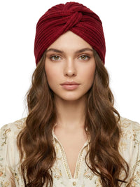 Thumbnail for Twisted Knit Boho Hat