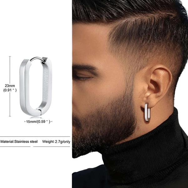 Discover the perfect U Link Earrings for both men and women at Drestiny! Enjoy free shipping and let us cover the tax. Shop now and save up to 50% off! Seen on FOX, NBC, and CBS.