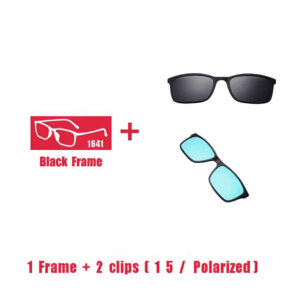 Discover the perfect unisex prescription glasses with magnet clip sunglasses at Drestiny! Enjoy free shipping and let us cover the tax. Seen on FOX, NBC, and CBS. Save up to 50% off!