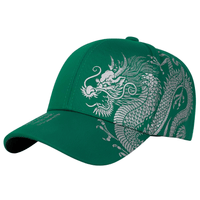 Thumbnail for Unisex Golden Dragon Print Baseball Caps -, Hats , Drestiny , Australia, Beige, Black, Canada, Hats, New Zealand, United Kingdom, United States, White , Red, Green, Drestiny , www.shopdrestiny.com