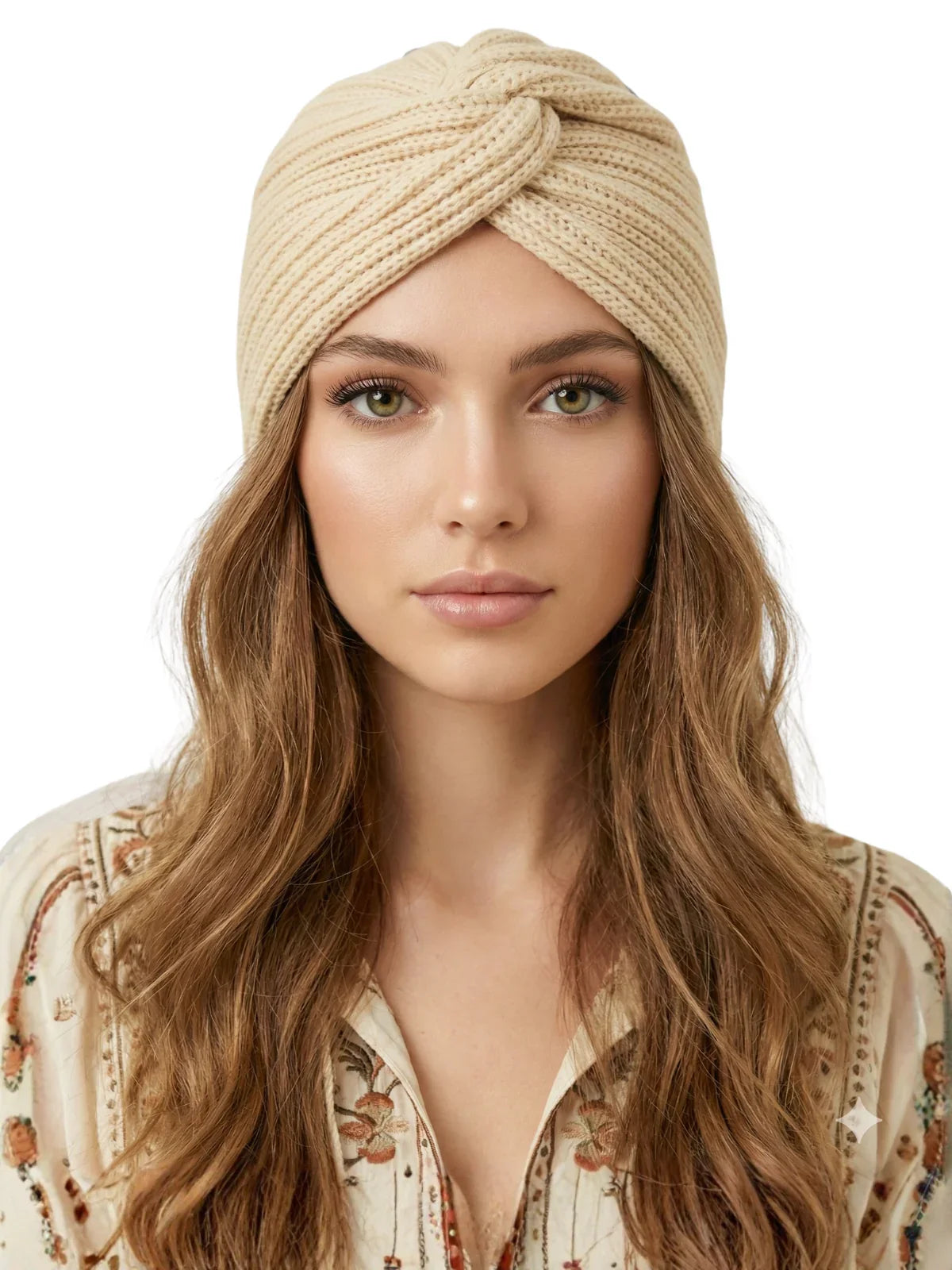 Twisted Knit Boho Hat