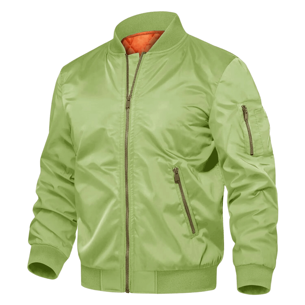 Men's Green Bomber Jacket