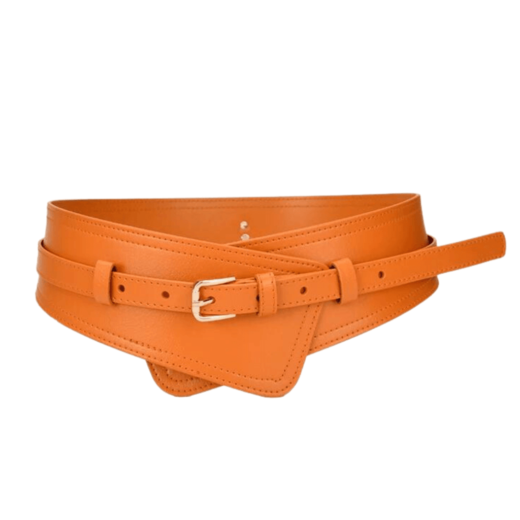 Luxury Split Leather Girdle Belts For Women
