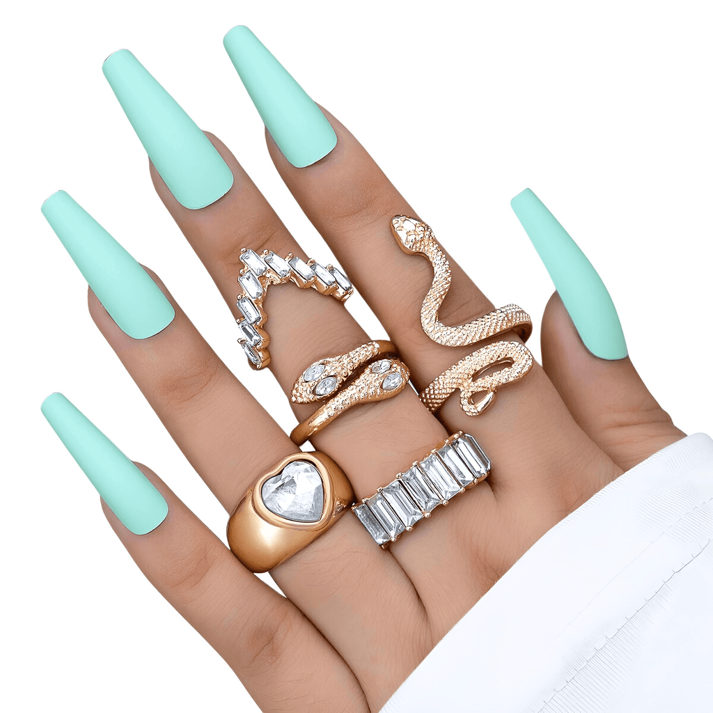 Discover the latest trendy white diamond ring sets for women at Drestiny! Enjoy free shipping and let us cover the tax. Seen on FOX, NBC, and CBS. Save up to 50%!