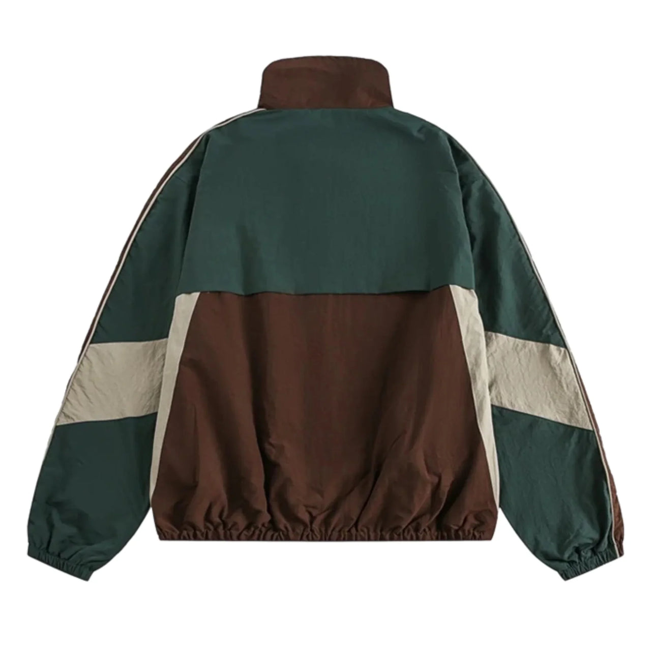Vintage Men's Patchwork Hip-Hop Jacket Windbreaker Men Casual Outdoor Jacket Mens Clothing Streetwear Jacket