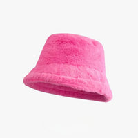 Thumbnail for Warm Faux Fur Fluffy Bucket Hats Imitation Rabbit Fur Trendy Hats - 24 Colors!