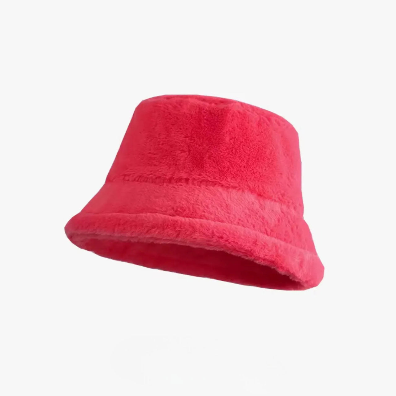 Warm Faux Fur Fluffy Bucket Hats Imitation Rabbit Fur Trendy Hats - 24 Colors!