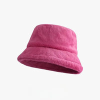 Thumbnail for Warm Faux Fur Fluffy Bucket Hats Imitation Rabbit Fur Trendy Hats - 24 Colors!
