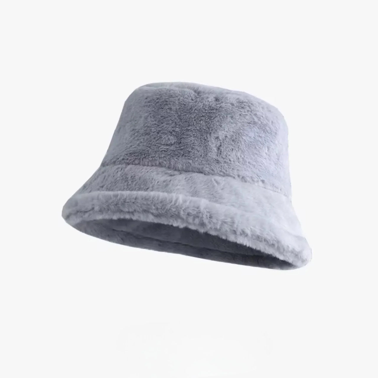 Warm Faux Fur Fluffy Bucket Hats Imitation Rabbit Fur Trendy Hats - 24 Colors!