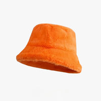 Thumbnail for Warm Faux Fur Fluffy Bucket Hats Imitation Rabbit Fur Trendy Hats - 24 Colors!